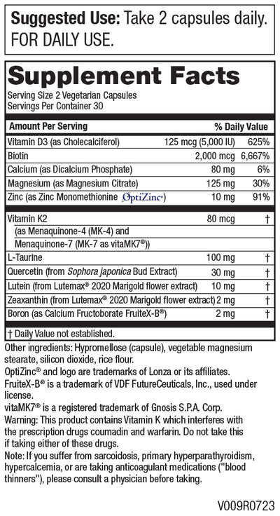 Dr. Cannell's Advanced D™ Women's Formula Vitamin D3 Complex 60 Capsules - Purity Products®