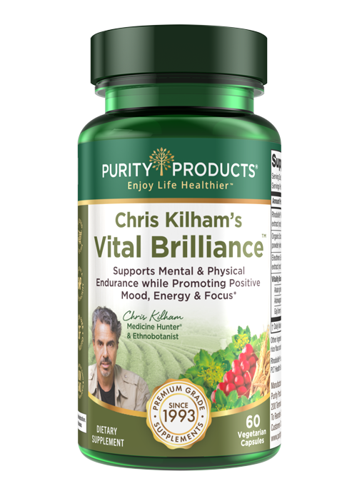 Purity Products Chris Kilham's Vital Brilliance - 60 Vegetarian Capsules