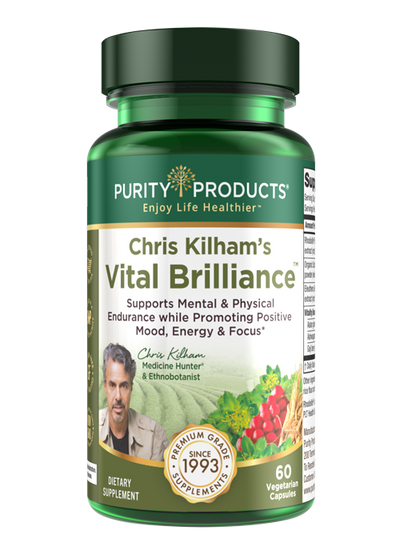 Purity Products Chris Kilham's Vital Brilliance - 60 Vegetarian Capsules