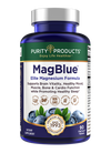 Purity Products MagBlue Elite Magnesium + Zinc + Vitamin D + PurityBlue Blueberry Super Formula - 90 Tablets