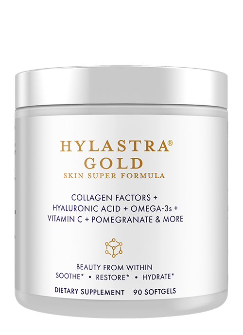 Hylastra® Gold Advanced Skin & Joint Support Softgels with BioCell Collagen® 60 Count - Purity Products®