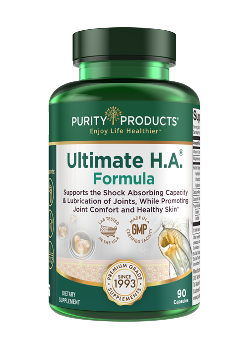 Ultimate H.A.® Formula Joint & Skin Support with BioCell Collagen® 60 Capsules - Purity Products®