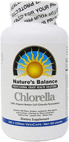 Nature's Balance 100% Pure Premium Grade Chlorella Pyrenoidosa - 180 Capsules